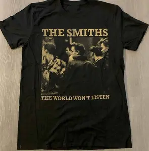 The smiths the world world won't listed t-shirt