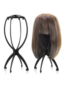 Universal hairpiece head support - Portable travel foldable hair support for all hairpieces - Hairdresser gift hair storage support