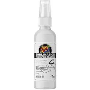 Sublimation Coating Spray for Cotton Shirts: Transfer Spray for All Cotton & Polyester Fabrics - Pillow, Canvas, Carton, Tote Bags and More