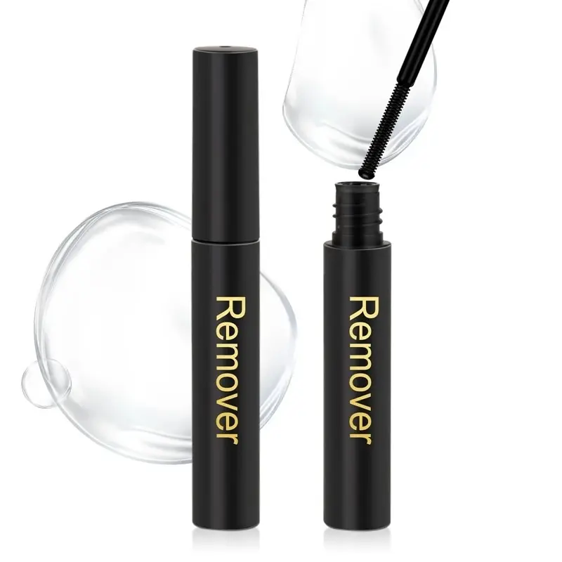 Lash Remover, Cluster Lash Glue Remover, DIY Eyelash Extension Remover, Eyelash Glue Remover For False Eyelashes Self-Use Gentle Soothing Non-Irritating Eye Cleaner  0.17oz Makeup Makeup Remover Cosmetic Salon