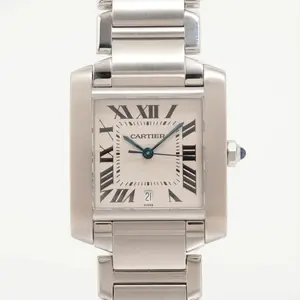 Cartier White Tank 28mm W51002q3