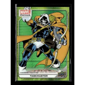2023 Upper Deck Marvel Platinum #125 Taskmaster Yellow Spotlight