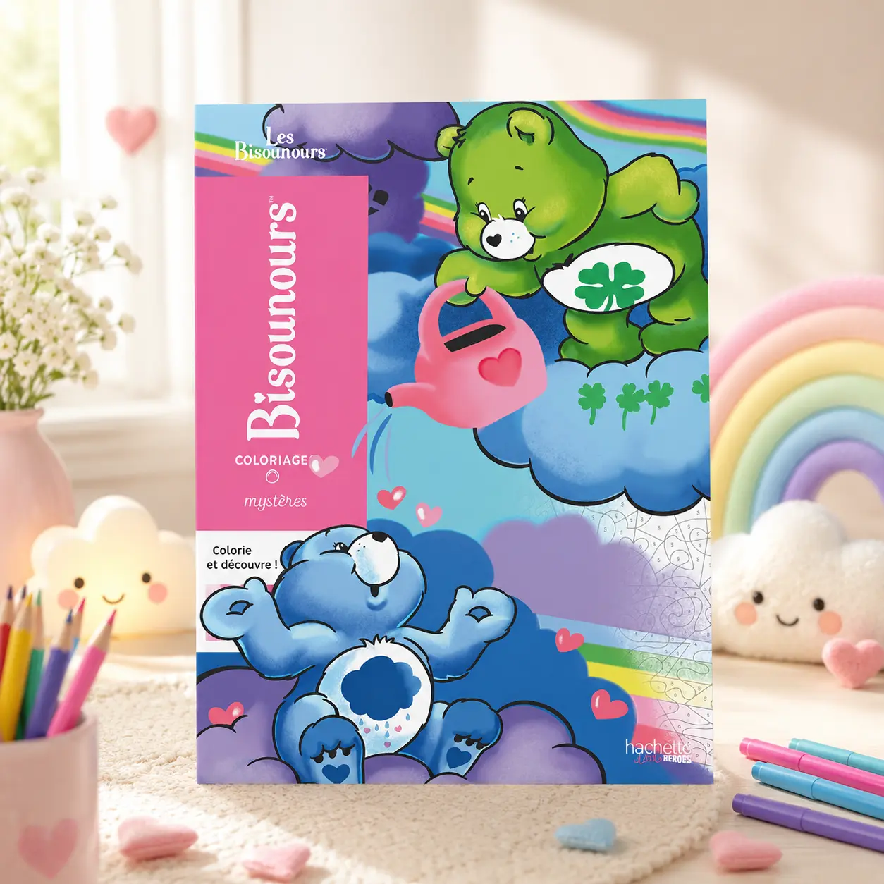 Care Bears Mystery Color-by-Number Activity Book
