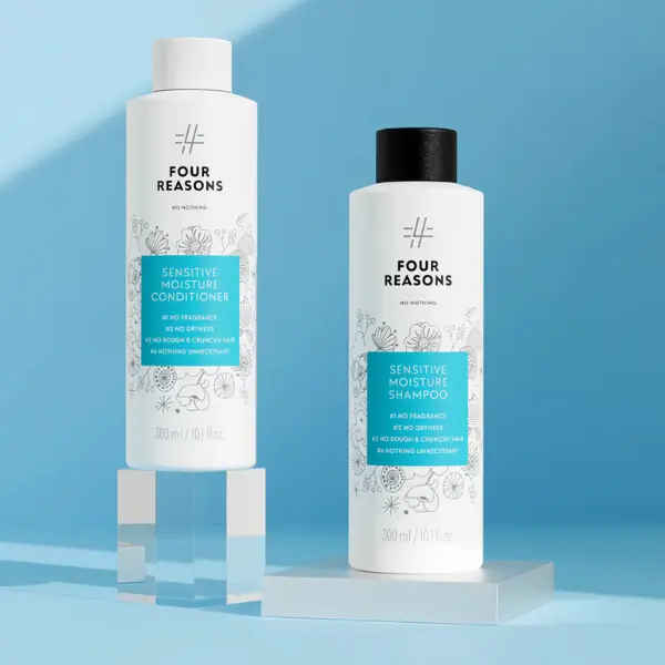 Sensitive Moisture Shampoo and Conditioner bundle,300ML