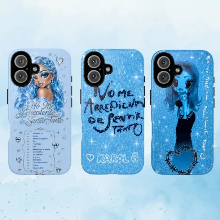 KaroL G New Album 2026 Phone Case, 2026 Tropical Tour Vibes Music Inspired Tough Protective Cover for iPhone 17-11 Pro Max Plus, Gift for Fans, Birthday & Holiday Gift
