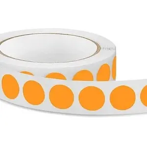 Orange sticker dots for architecture
