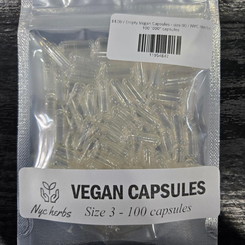 Empty Vegan Capsules