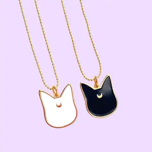 Luna and Artemis Necklace | Sailor Moon Inspired Necklace