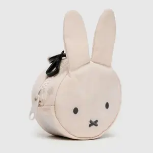 Miffy Rabbit Cute Cartoon Embroidery Storage Bag Makeup Bag Earphone Bag Zero Wallet Small Hanging Bag Pendant