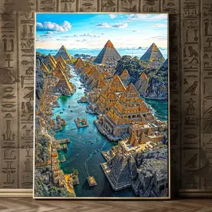 Existence Games AI Art Print Wall Decor Photo Paper Unframed
