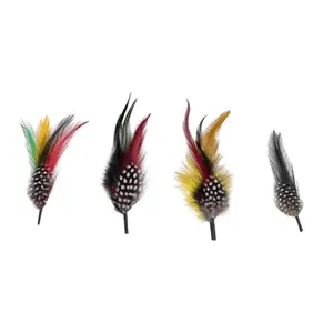 Natural Cowboy Hat Feathers