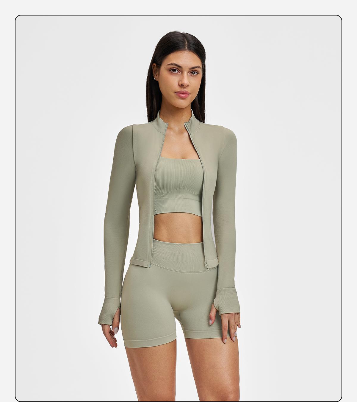 MFNIM Women’s Seamless Yoga Set – Cross-Back Design, Tight Fitness Wear, High-Stretch Running Workout Set