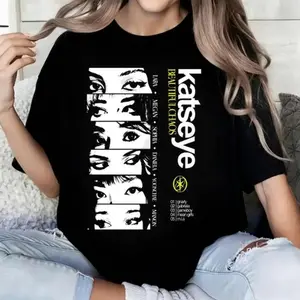Vintage Katseye 90s Comfort Color Shirt, Beautiful Chaos Tee, Katseye Kpop T-shirt, Katseye Gnarly Shirt, Eyekon Kpop Fan Merch