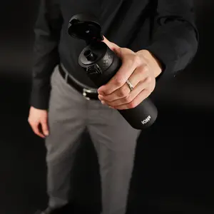 Ion8 Slim Leak-Proof Water Bottle | BPA-Free, Eco-Friendly, Reusable, 20oz Travel Bottle Drinkware