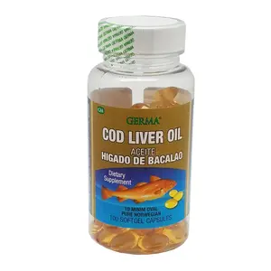 Germa Cod Liver Oil 100 Caps – Omega 3 & Vitamin D