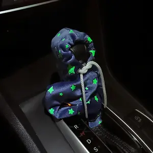 Universal Car Gear Shift Cover, Night Glow Style Interior Decoration, Small Sweatshirt Design, Automotive Accessories