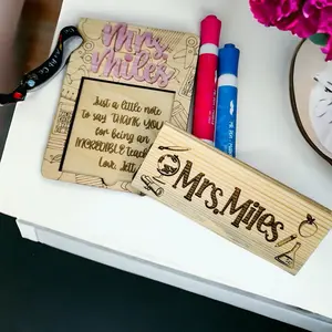 Teacher appreciation bundle, post it holder and dry eraser bundle