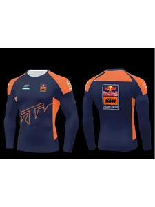 Racing Team MotoGP MOTO GP Team Surround T-shirt Outdoor Sports 3D Printed Men's and Women's Long Sleeved T-shirt Athletic Top