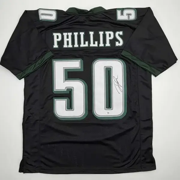 Jaelan Phillips Philadelphia Black Football Jersey