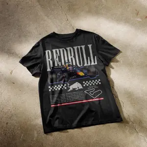 [Sale Up To 25%] Vintage Red Bull Racing Graphic Tee, Formula Racing Shirt, Motorsport Fan Apparel, Grand Prix Aesthetic Outfit, Unisex Streetwear