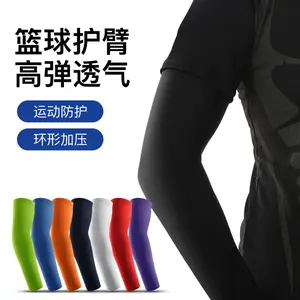 Summer new model extended arm sleeves with cooling effect, breathable and elastic sports protective gear for sun protection, suitable for cycling and running