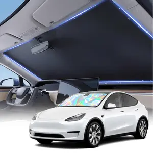 Summervibes | Large Car Windshield Sunshade | Filters UV Rays, Stops Sun Wear And Interior Heat Build-Up