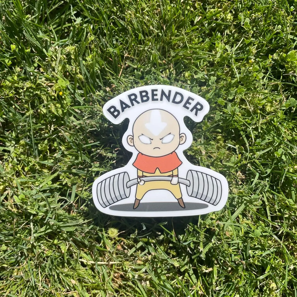 Aang Gym Sticker