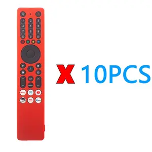 Silicone Protective Case for TCL RC-833A TV Remote Control – Durable, Red, Precision-Fit with Full Access to Buttons and Ports.
