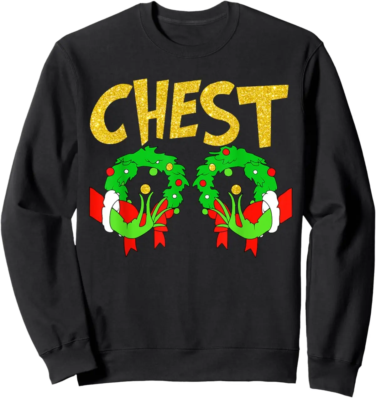 Chest Nuts Matching Chestnuts Funny Christmas Couples Chest T-Shirt Tee, Sweatshirt, Hoodie