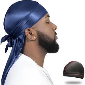 Silky Satin Cap Dorag: Durag for Men & Women, Perfect for 360