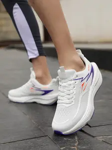 Women's Running Shoes, Lightweight Sports Shoes, Outdoor Running Specialized, Violet/, Casual Fashion, Essential for Sport Lovers, Breathable Running Shoes
