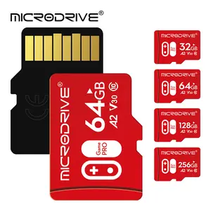 Micro SD Memory TF Card for Gaming Consoles High Speed Class 10/A2/V30/U3 for Switch Smartphone Camera Drone Tablet Security Sports Action Device