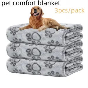 3 Pack Dog Sleeping Mats Cat Bed Winter Warm Mat Blanket Small Medium Dogs Cats Universal Sleep Pad Pet Supplies Polyester Material