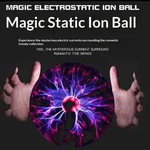 Magic Electrostatic Ion Ball Light Lightning Ball Night Light Foreign Trade Ambient Light