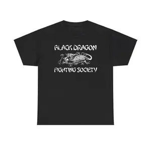 Black Dragon Fighting Society Nostalgic T shirt