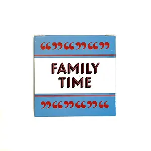Family Gathering Table Card Game Set, 50 Conversation Cards for Dinner Entertainment, Portable Camping & Holiday Games, Family Fun Game