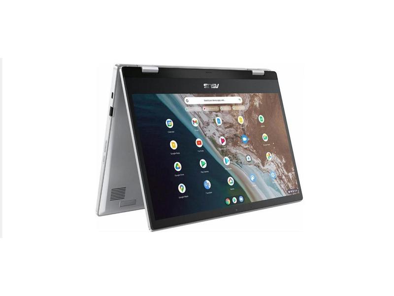 Asus Chromebook CX1 CX1400FKA-GE84FT 14" Touchscreen Convertible Chromebook - Intel Celeron N4500 (1.10 GHz) - 8 GB - 64 GB Flash Memory -  Chrome Enterprise - Intel UHD Graphics - Webcam - Wi-Fi 6E