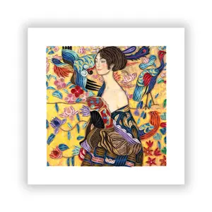 Art-Size Artist Series - Lady with Fan, Klimt