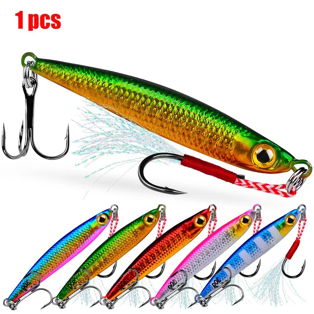 Far Casting Lure Iron Plate Small Lead Fish 7g-30g, Long Distance Throwing Hard Bait, Freshwater Saltwater Bass Fishing Lures, Fishing Tackle, Fishing Equipment