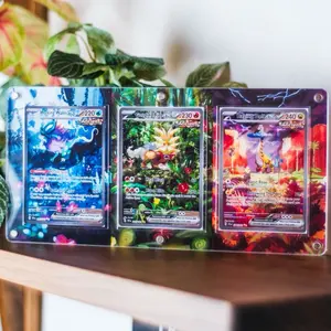 Walking Wake Gouging Fire Raging Bolt Extended Art Acrylic Display Frame for Cards