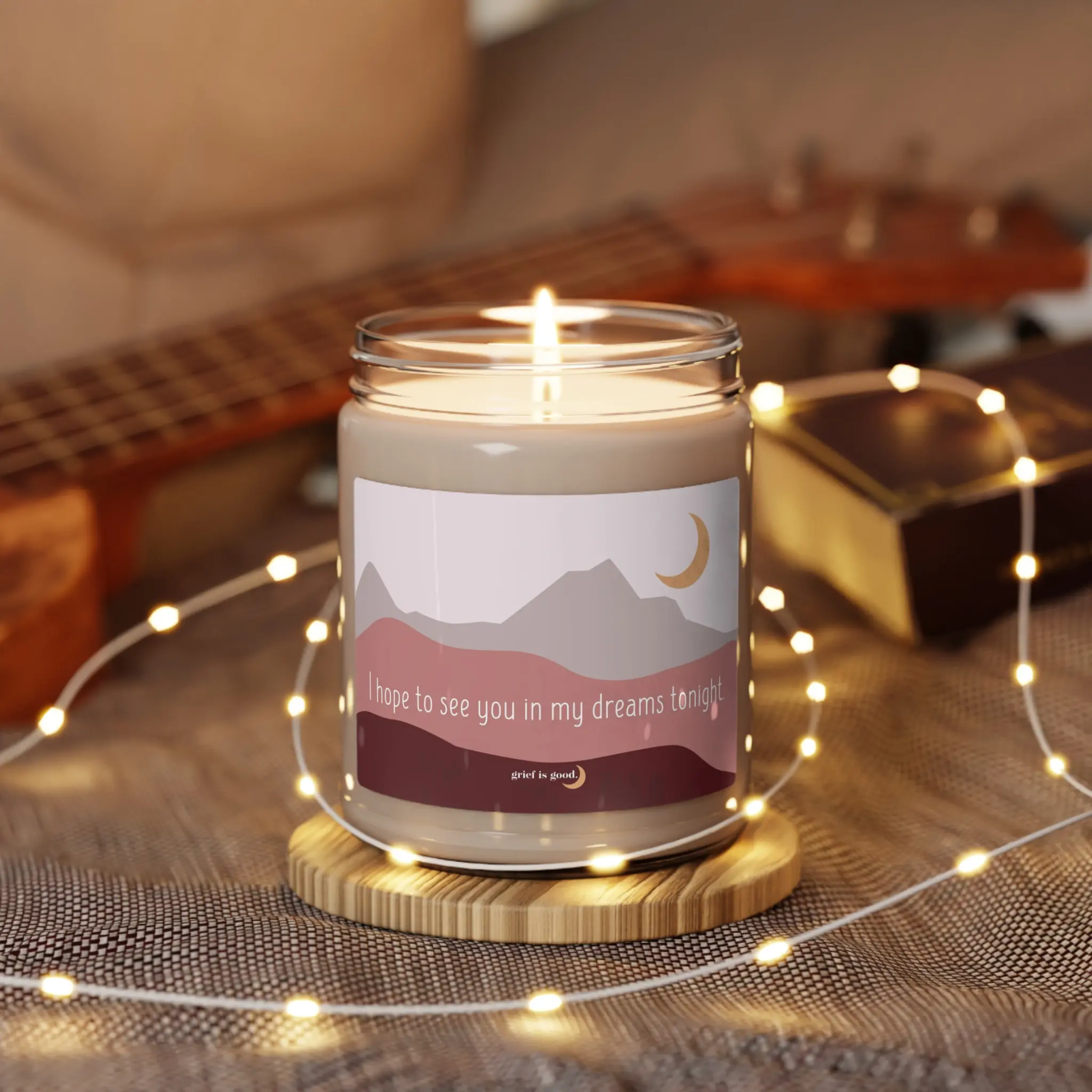 Grief Candle for Honoring and Manifesting Loved Ones and Spirit Guides - Great Gift for Those Who Are Grieving