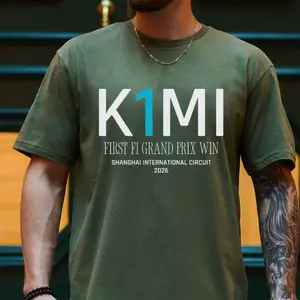 Kimi Antonelli Unisex Tshirt, First Race Wins Sweatshirt, Shanghai Circuit Winner Hoodie, Unisex Sweater Pullover Tee