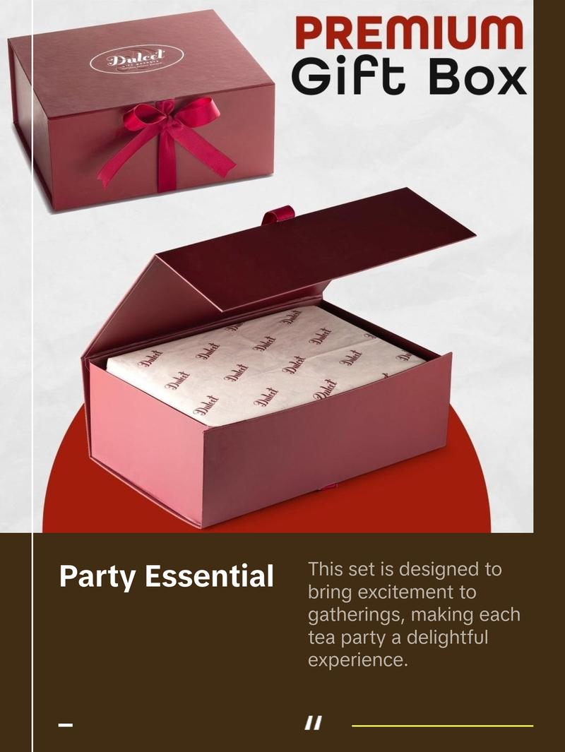 Hostess Pastry and Tea Party Gift Set