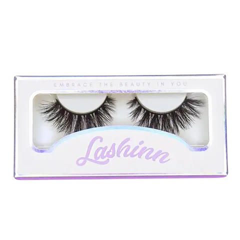 Lashinn Nebula Strip Lashes – 20X Reusable Fluffy Flare Cat Eye Wispy False Eyelashes