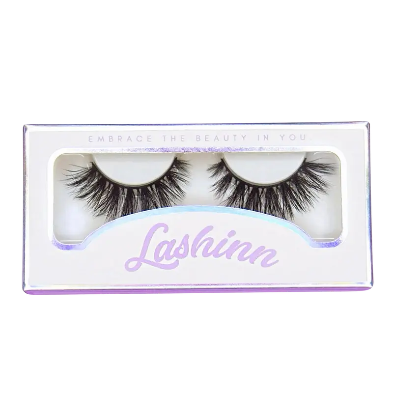 Lashinn Nebula Strip Lashes – 20X Reusable Fluffy Flare Cat Eye Wispy False Eyelashes