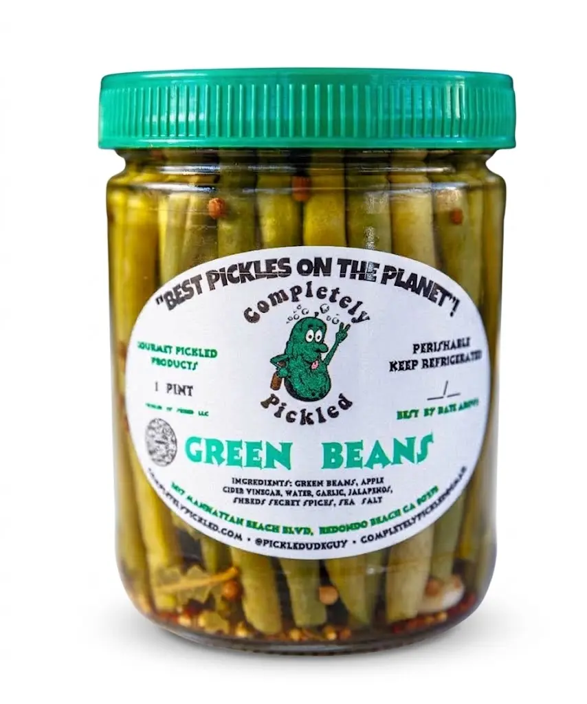 COMPLETELY PICKLED Green Beans – Pickled Green Beans with Jalapeño, Sea Salt & Secret Spices