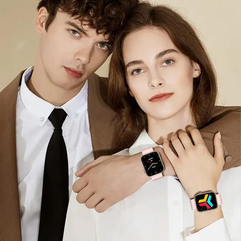 Fitness Tracker Smartwatch with Call Function, Touchscreen Activity Watch for iPhone and Android, Bluetooth Calling Health Wearable 7