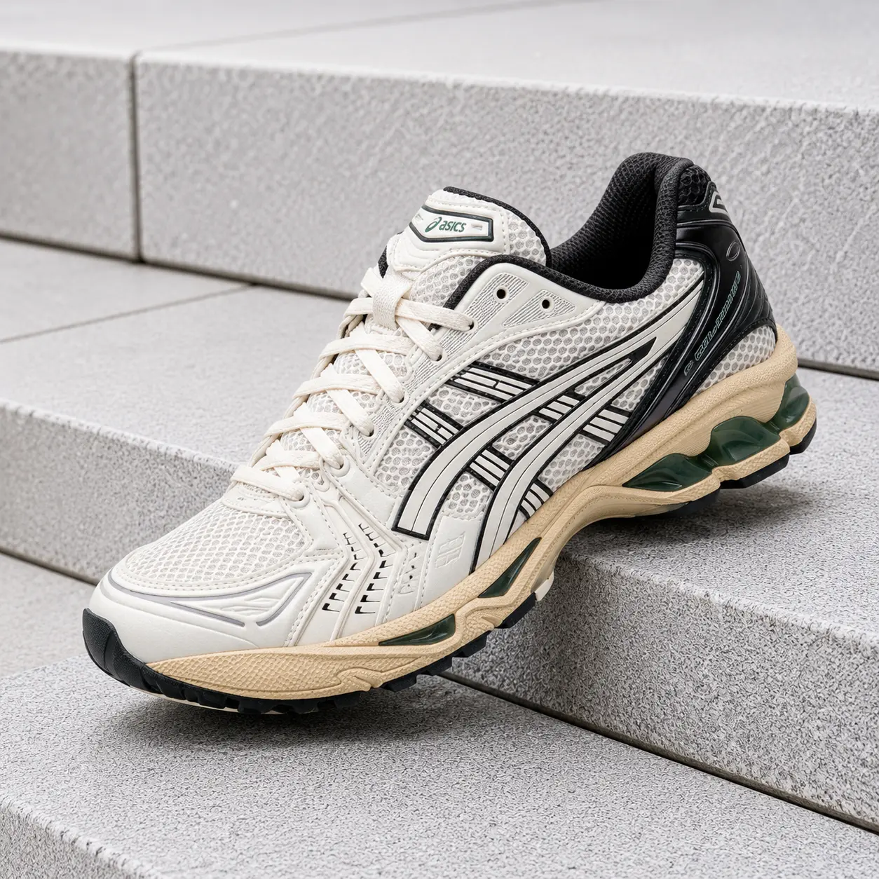 ASICS Gel-Kayano 14 Cream Obsidian Grey 1203A537-113 Men's Fashion Sneaker New