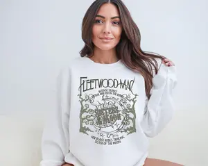 Trending Shirt, Vintage Fleetwood Mac Sweatshirt, Sisters Of The Moon Sweatshirt, Fleetwood Mac Sweatshirt, Music Rock Band Sweatshirt