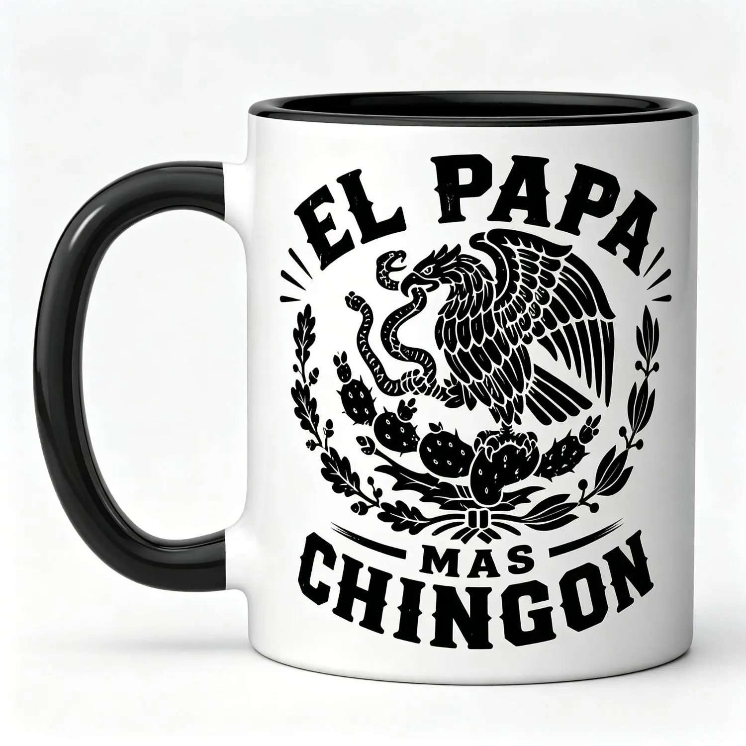 El Papa Mas Chingon The Coolest Dad Ceramic Mug